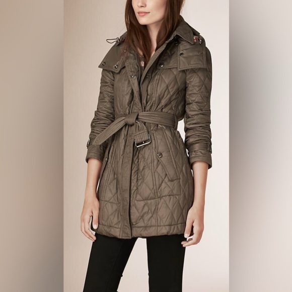 Burberry Jackets & Blazers - BURBERRY BRIT - Finsbridge Quilted Coat, size S